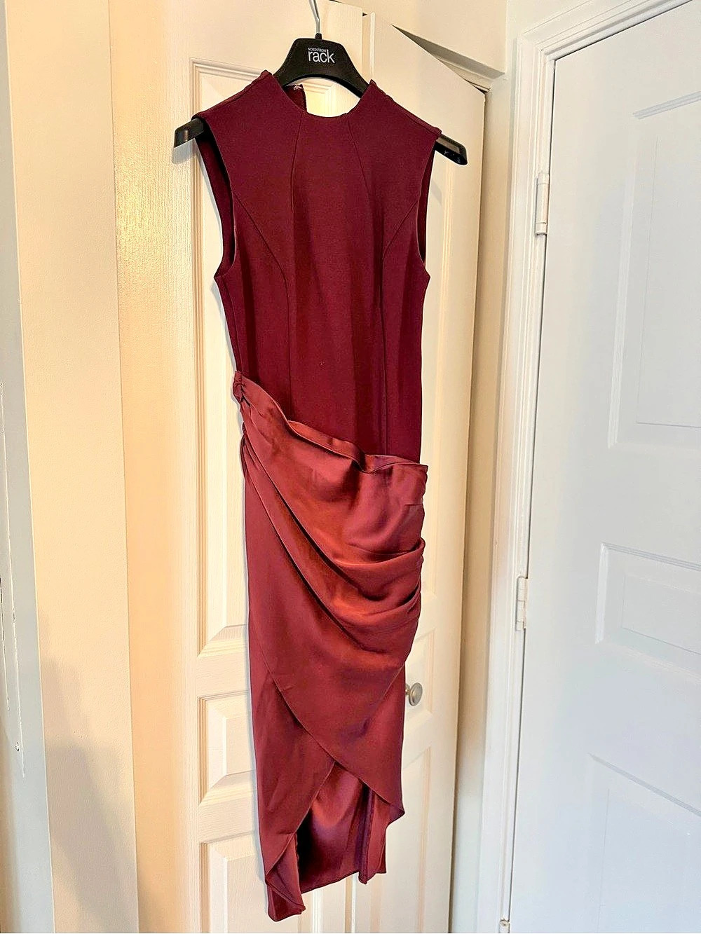 Club L All Yours Midi Dress in Purple Size 6